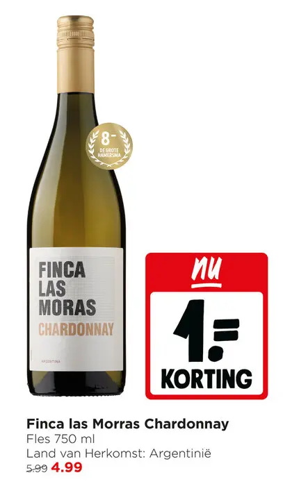 Aanbieding: Finca las Morras Chardonnay