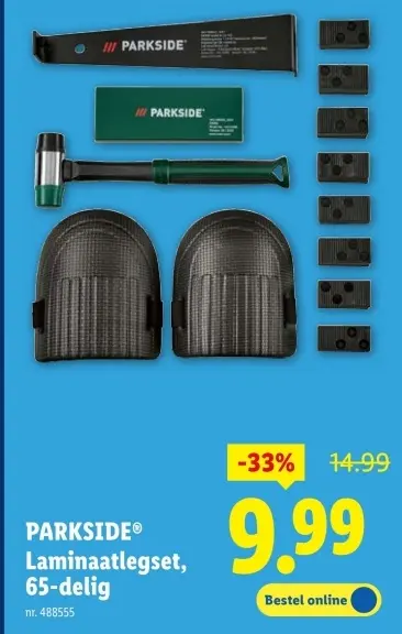 Aanbieding: Laminaatlegset