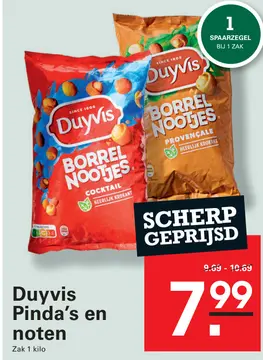 Aanbieding: Duyvis Pinda's en noten
