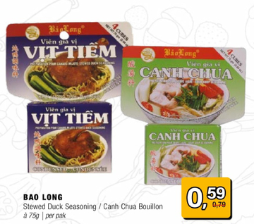 Aanbieding: BAO LONG Stewed Duck Seasoning / Canh Chua Bouillon