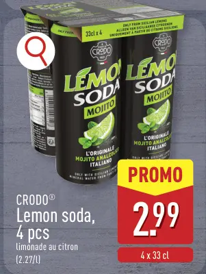 Offre: Lemon soda