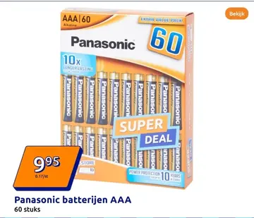 Aanbieding: Panasonic batterijen AAA