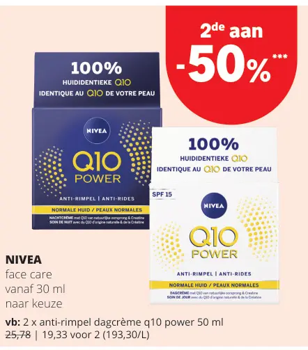 Promotie: Nivea face care