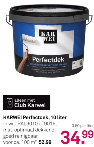 Aanbieding: Perfectdek 10 liter