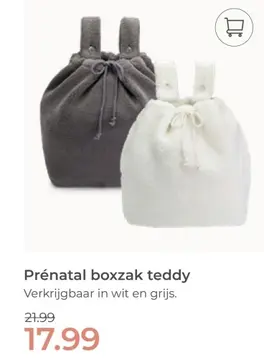 Aanbieding: Prénatal boxzak teddy