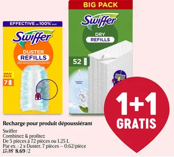 Offre: Recharge pour produit dépoussiérant
