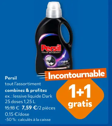 Offre: Lessive liquide Dark