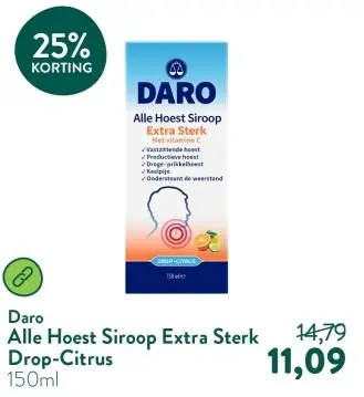 Aanbieding: Alle Hoest Siroop Extra Sterk Drop-Citrus