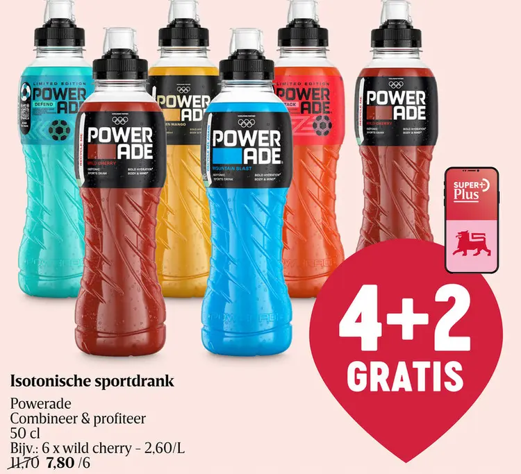 Promotie: Isotonische sportdrank