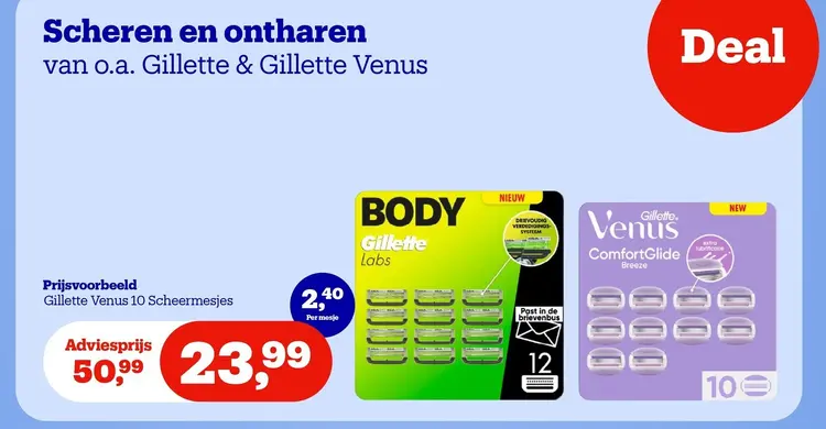 Promotie: Scheren en ontharen