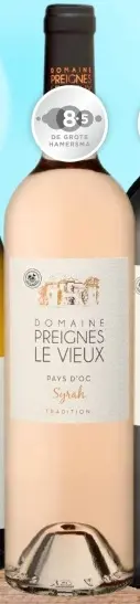 Aanbieding: Domaine Preignes Le Vieux Syrah Rosé
