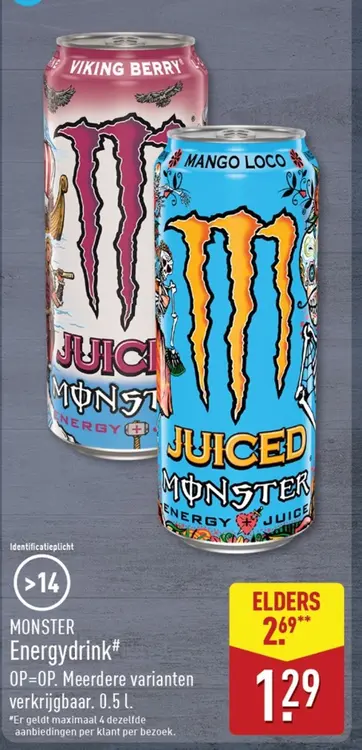 Aanbieding: Energydrink