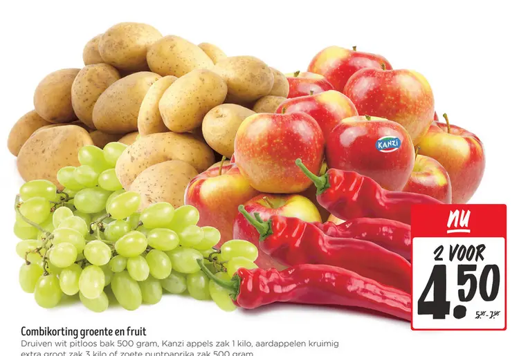 Aanbieding: Combikorting groente en fruit
