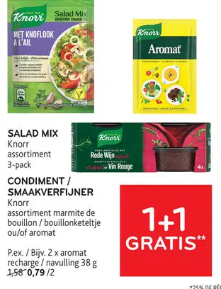 Offre: Salad mix / condiment / smaakverfijner