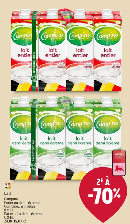 Offre: Lait | Entier
