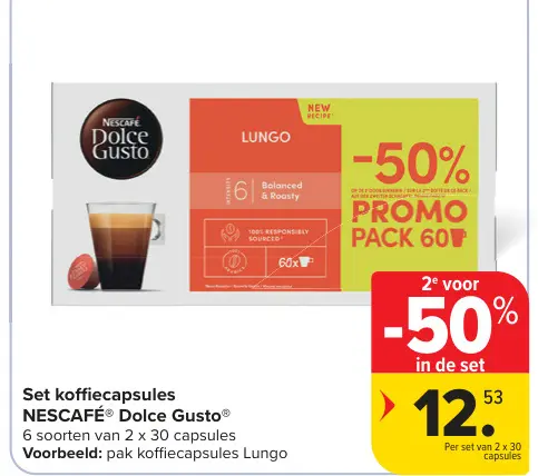 Promotie: Set koffiecapsules