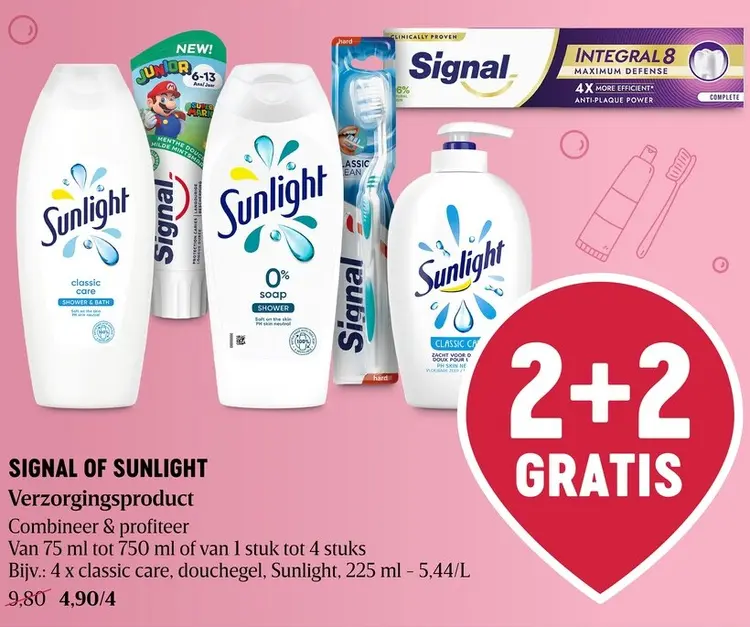 Promotie: Verzorgingsproduct