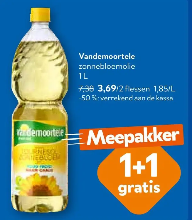 Promotie: Zonnebloemolie