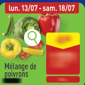 Offre: Mélange de poivrons