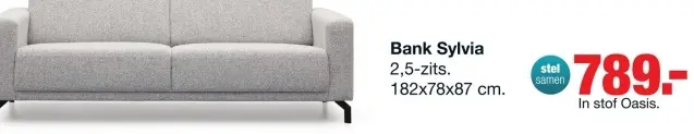 Aanbieding: Bank Sylvia