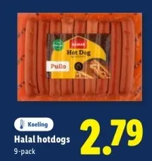 Aanbieding: Halal hotdogs
