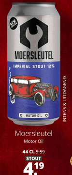 Aanbieding: Moersleutel Motor Oil bier