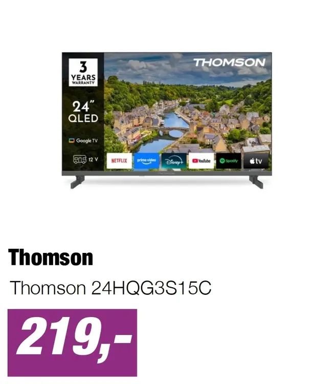 Aanbieding: Thomson 24HQG3S15C