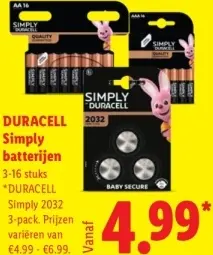 Aanbieding: Simply batterijen