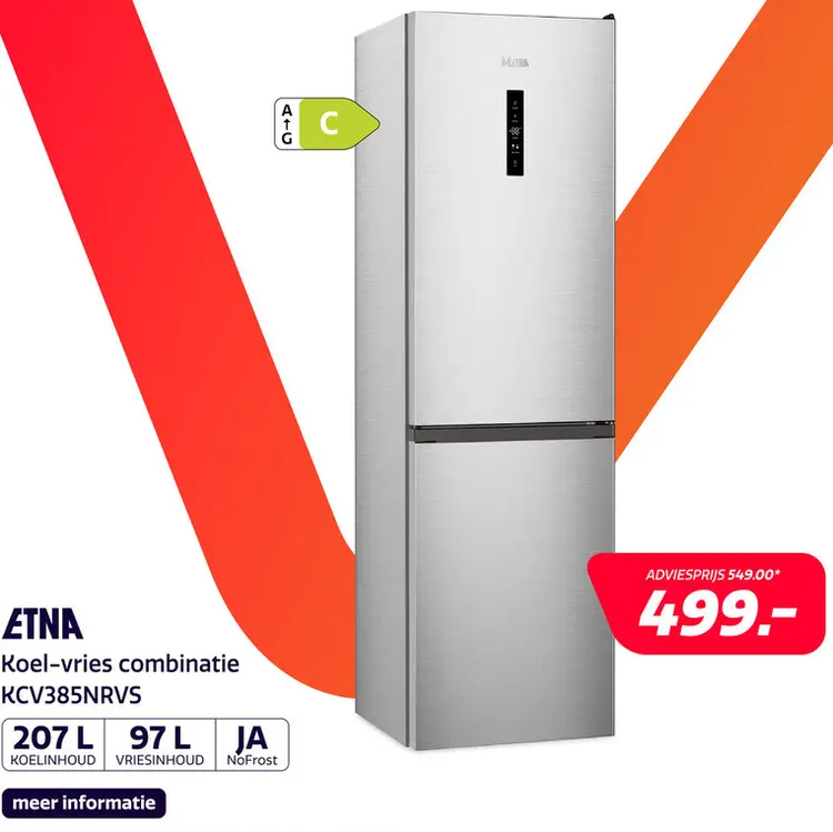 Aanbieding: ETNA KCV385NRVS