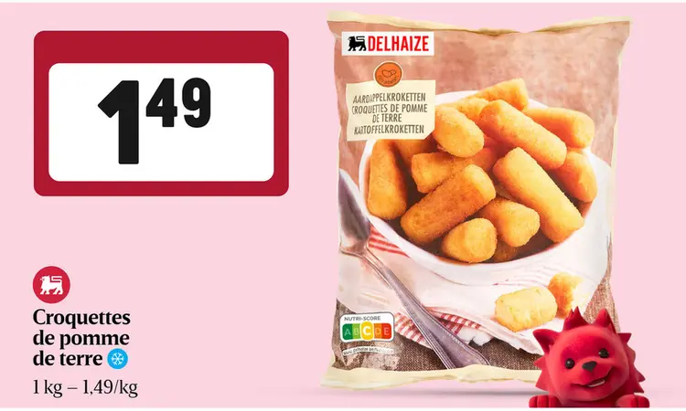 Offre: Croquettes de pomme de terre
