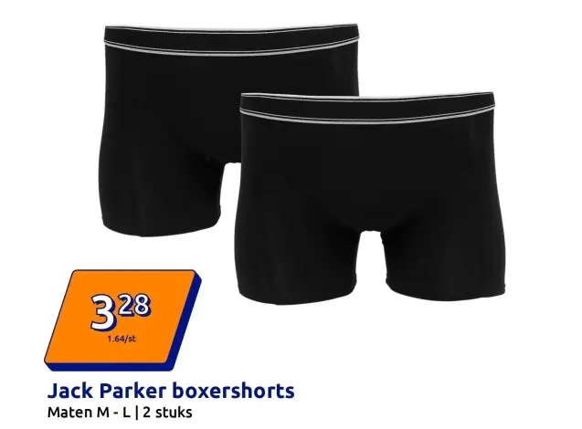 Promotie: Jack Parker boxershorts