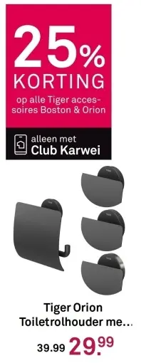 Aanbieding: Alle Tiger accessoires Boston & Orion