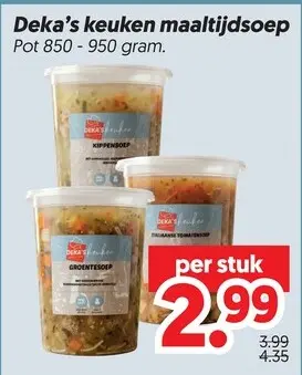 Aanbieding: Maaltijdsoep