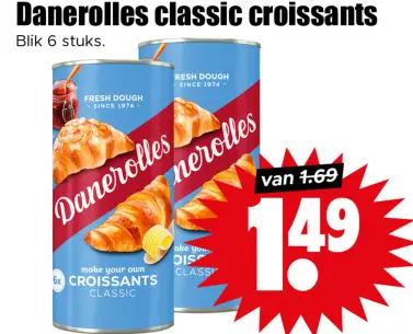 Aanbieding: classic croissants