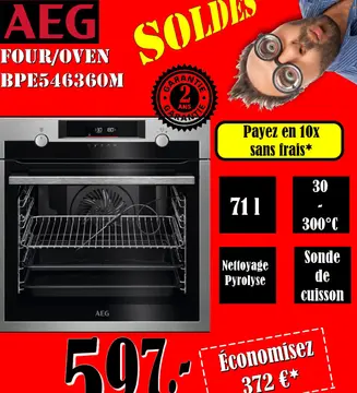 Aanbieding: Oven bpe546360m
