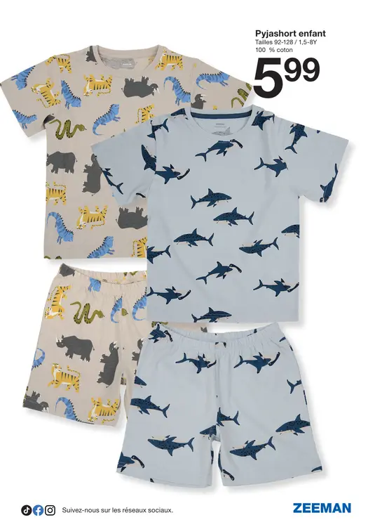 Offre: Pyjashort enfant