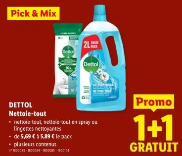 Offre: Nettoie-tout