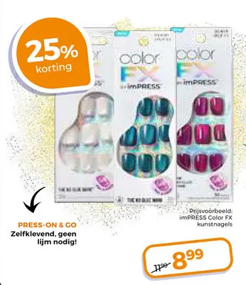 Aanbieding: Color FX kunstnagels
