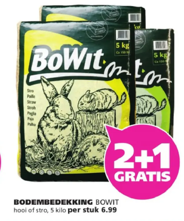 Aanbieding: Bodembedekking BoWit