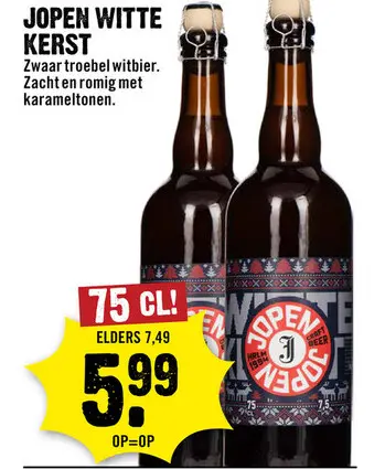 Aanbieding: Jopen witte kerst