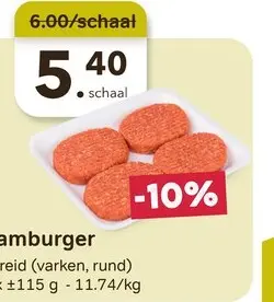 Promotie: Hamburger