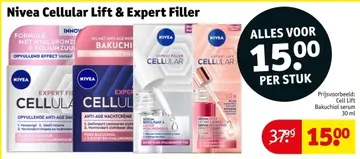 Aanbieding: Nivea Cellular Lift & Expert Filler