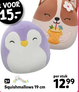 Aanbieding: Squishmallows knuffel - 19 cm