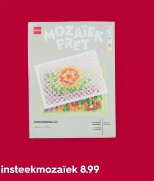 Aanbieding: insteekmozaïek