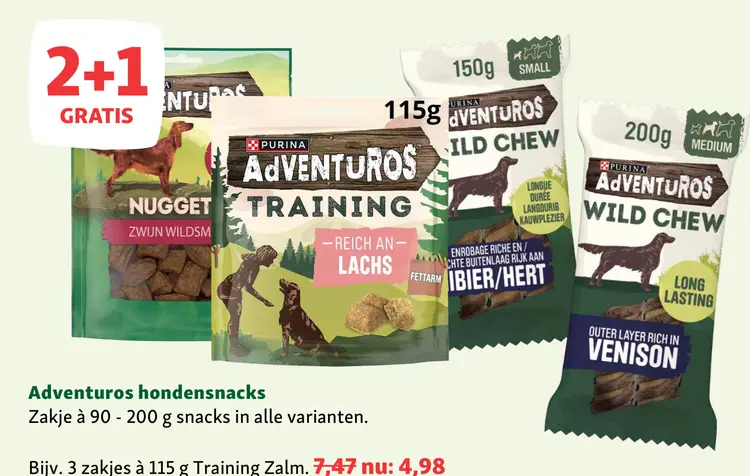 Aanbieding: Adventuros hondensnacks