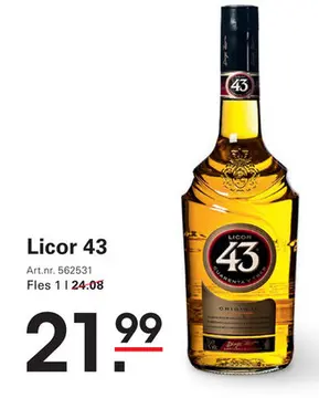 Aanbieding: Licor 43