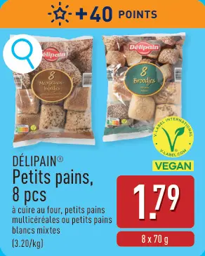 Offre: Petits pains