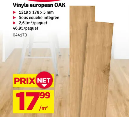 Offre: Vinyle european OAK