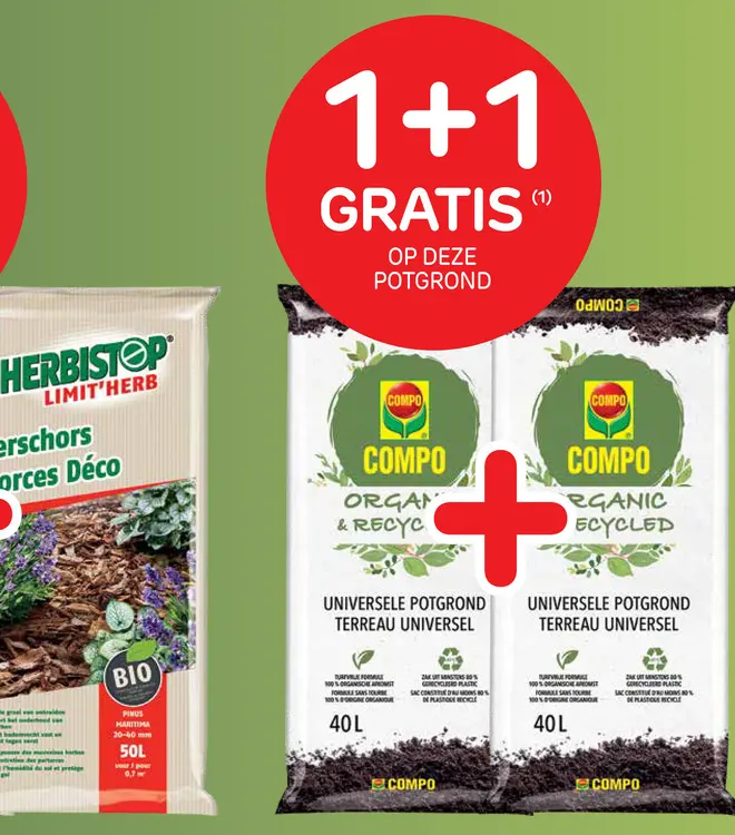 Promotie: Universele potgrond terreau universel