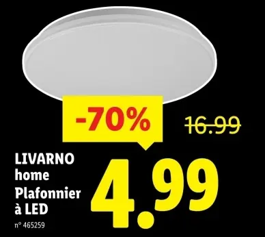 Offre: Plafonnier à LED